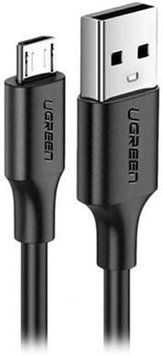 Кабель Micro USB UGREEN US289 USB TYPE-A to Micro USB 18W Nickel Plating Black (0.25-2m) 2 60138 (2m) фото
