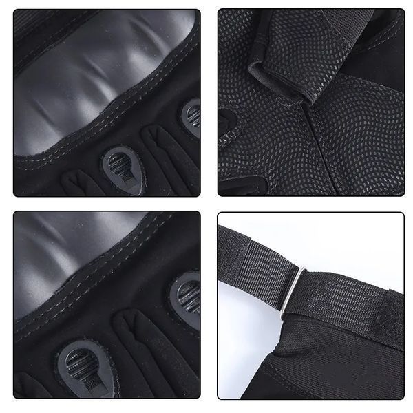 Рукавиці тактичні з півпальцями Oakley для мотокросу, велоспорту розмір XL (22-23 см.) Black 2701860229 фото