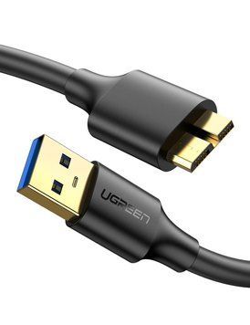 Зарядний Кабель живлення USB 3.0 AM / micro USB 3.0 Black Ugreen US130 10840 (0.5m) фото