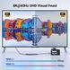 Кабель Mini HDMI Ugreen HD163 Cable Mini HDMI to HDMI 2.1 8K 60Hz 48Gbps Dynamic HDR 3D MAX Alluminium (1-2m) 15515 (2m) фото 2