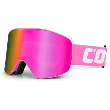 Горнолыжная маска Copozz GOG-2919 магнитная, 100% защита от ультрафиолета, Anti-Fog Ski, Unisex Pink 2497888947 фото