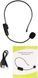 Беспроводной микрофон Retekess TR503, FM гарнитура Hands-Free с аккумулятором для усилителя голоса Black TR503 фото 2