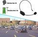 Беспроводной микрофон Retekess TR503, FM гарнитура Hands-Free с аккумулятором для усилителя голоса Black TR503 фото 5