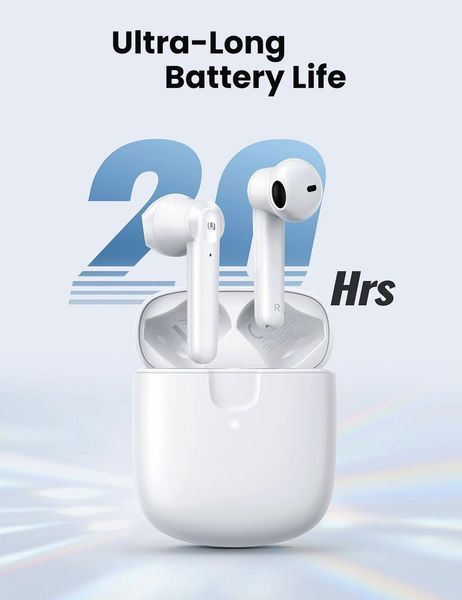 Бездротові навушники TWS стерео HiFi ENC Bluetooth 5.0 UGREEN 80653 HiTune T2 (WS105) 80653 фото