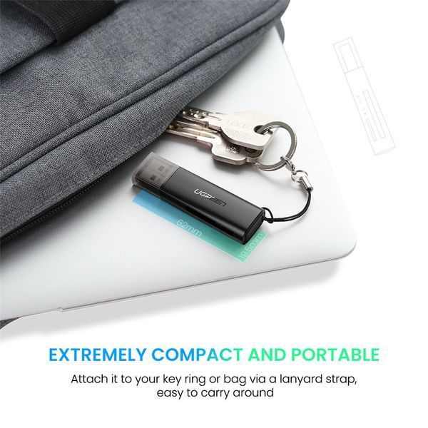 Кардрідер USB 3.0 TF/SD Ugreen 60722 до 512Гб 60722 фото