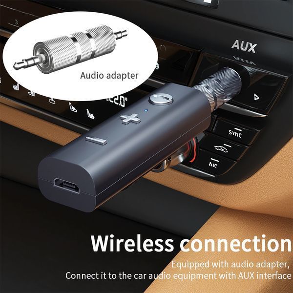 Аудио адаптер Bluetooth 5.0 приемник AUX 3.5mm Essager Essager фото