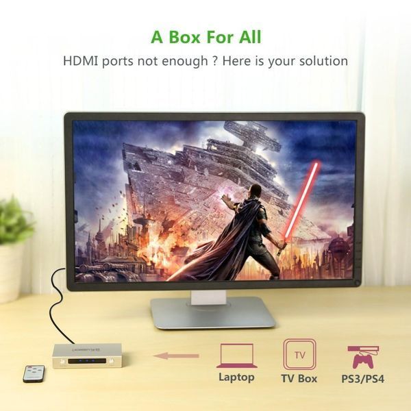 HDMI Switch UGREEN 40278 Zinc 4К 3D 40278 фото