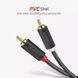 Аудіо кабель UGREEN AV104 2RCA to 2RCA Black 0.5m (50285) 50285 (0.5m) фото 8