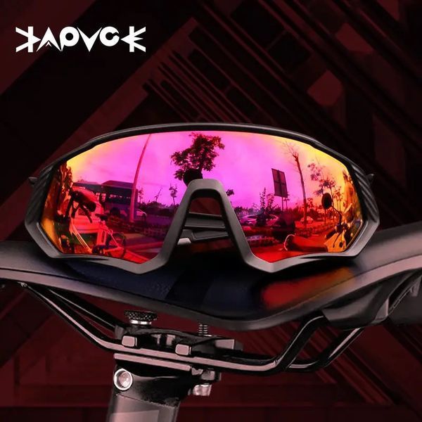 Сонцезахисні окуляри KapVoe KE9408 для велоспорту Polarized UV400 (5 лінз) KE9408 фото