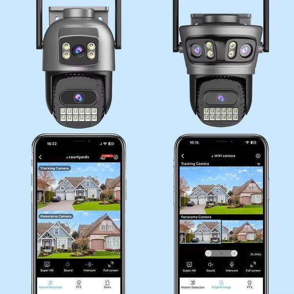 Камера відеоспостереження BESDER 15MP Wi-Fi, система O-Kam Pro, зовнішня, з автоматичним стеженням, 5-zoom 2745040532 фото