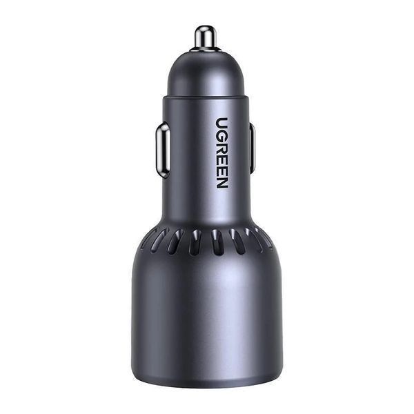 Автомобільний зарядний пристрій UGREEN EC703 75W PD3.0/QC4.0/PPS швидка зарядка 2xType-C/USB-A Black (35024) 35024 фото