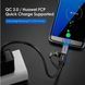 Адаптер OTG UGREEN US282 USB Type-C to Micro USB шнурок 480Mbps Grey (50590) 50590 фото 7