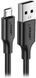 Кабель Micro USB UGREEN US289 USB TYPE-A to Micro USB 18W Nickel Plating Black (0.25-2m) 60138 (2m) фото 1