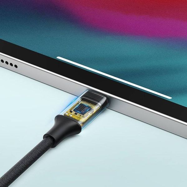 Перехідник DAC chip кабель USB Type-C to 3.5 mm Ugreen AV161 аудіоадаптер для навушників Black (50631) 50631 фото