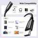 Перехідник DAC chip кабель USB Type-C to 3.5 mm Ugreen AV161 аудіоадаптер для навушників Black (50631) 50631 фото 3