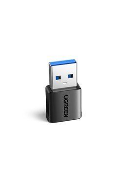 Адаптер Type C Female на Type A Male Ugreen US701 USB 3.0 сумісний з iPhone 14 Pro Max, Galaxy S24 Black (45299) 45275 фото