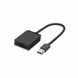 Card Reader 2in1 UGREEN CR127 USB 3.0 Одночасна робота карт пам'яті TF/SD Black (20250) 20250 фото 1
