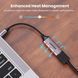 Перехідник USB-C to HDMI UGREEN CM297 адаптер 4K 60Hz Thunderbolt 3 Grey (70444) 70444 фото 7