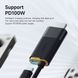 Кабель USB-C to HDMI Hagibis SWC10 для Nintendo Switch и OLED 8K@60Гц с дополнительным питанием PD100W Black SWC10 фото 5